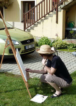 Tonkinson Walk about painting workshop