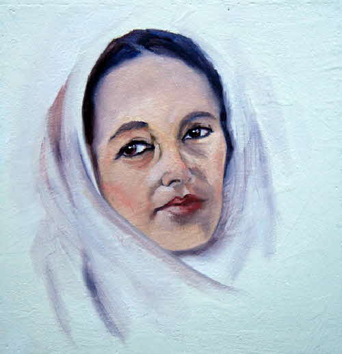 Portrait of Bhutto by tonkinson-art