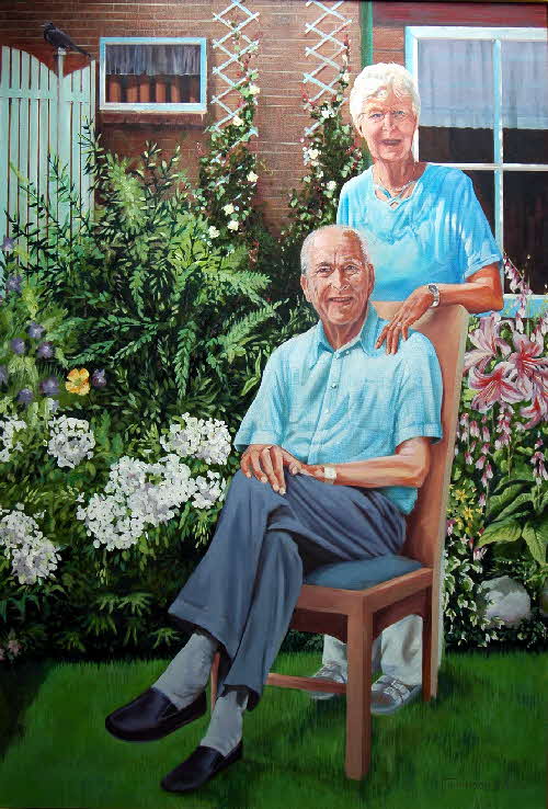 Portrait of Mr & Mrs Oskam by tonkinson-art