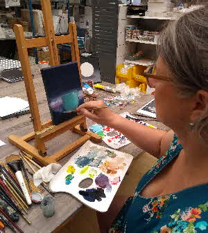 Vonny du maine palette knife
