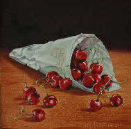 cherries in the afternoon by tonkinson-art