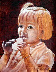 portrait of Manya by tonkinson-art