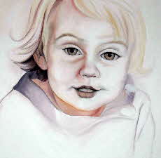 portrait of kibi by tonkinson-art portrait of kibi by tonkinson-art