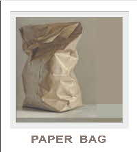 paper bag - olieverf technieken