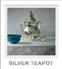 demo lesson - silver tea pot