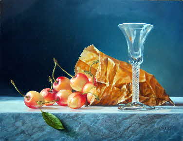 go to ....Still life - Spekkersen met glas (sold)