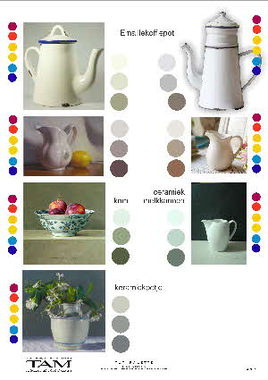 tut color palette CERAMICS